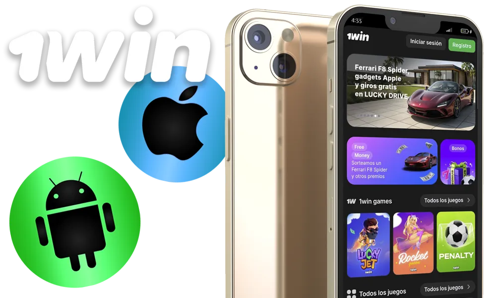 Aplicación móvil 1win