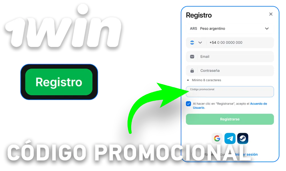 Código Promocional 1win