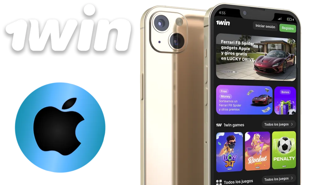 Aplicación 1win para iOS